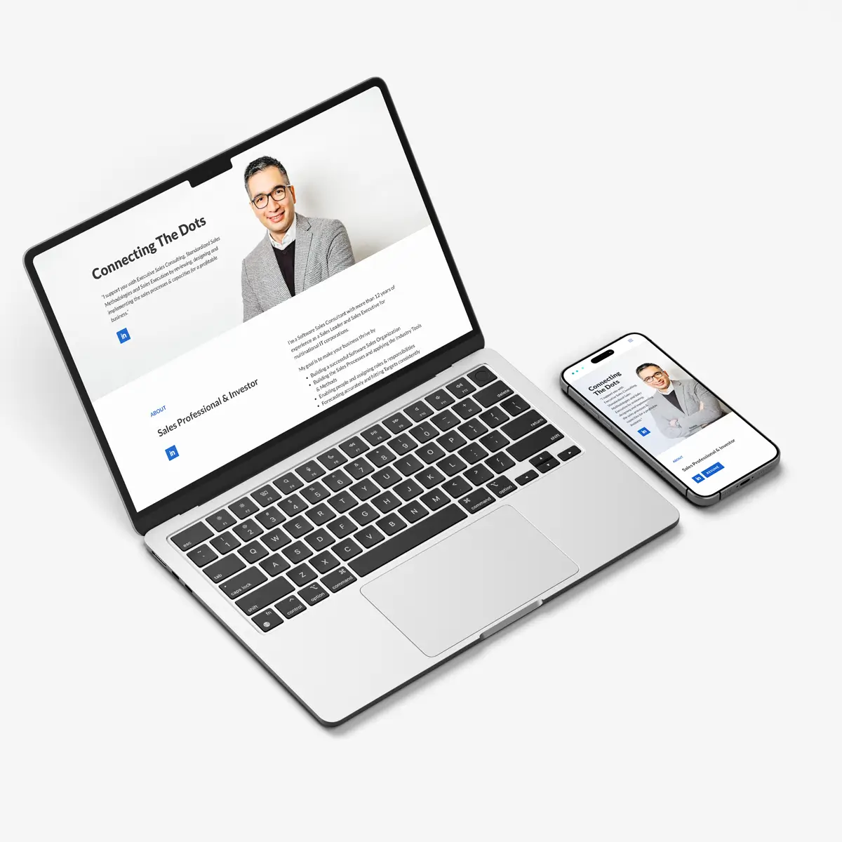 software consulting portfolio webseite kreieren