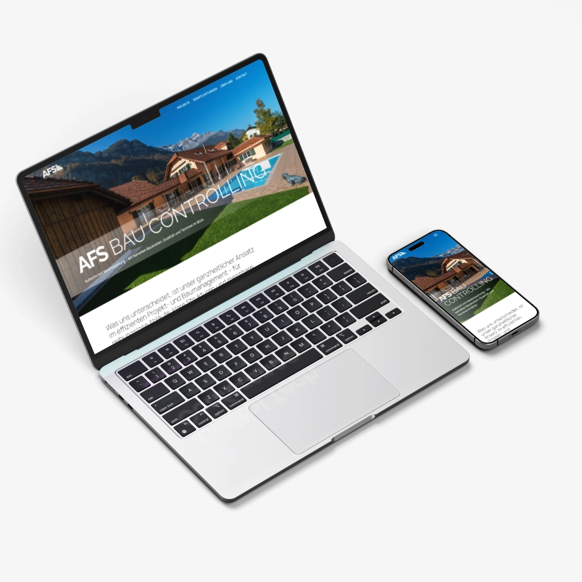 webseite afs baucontrolling zug
