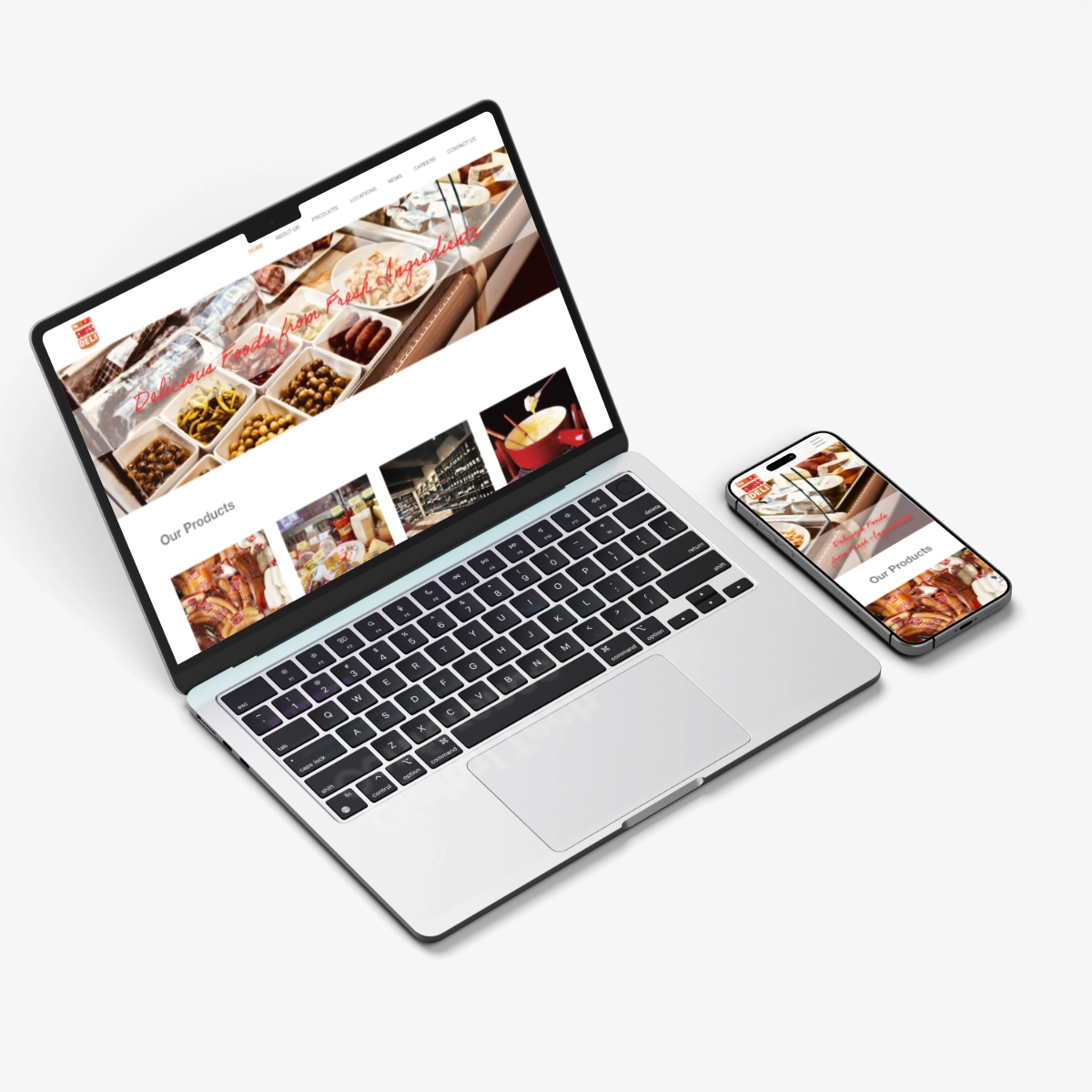 Webseite The Swiss Deli Davao Maa Road